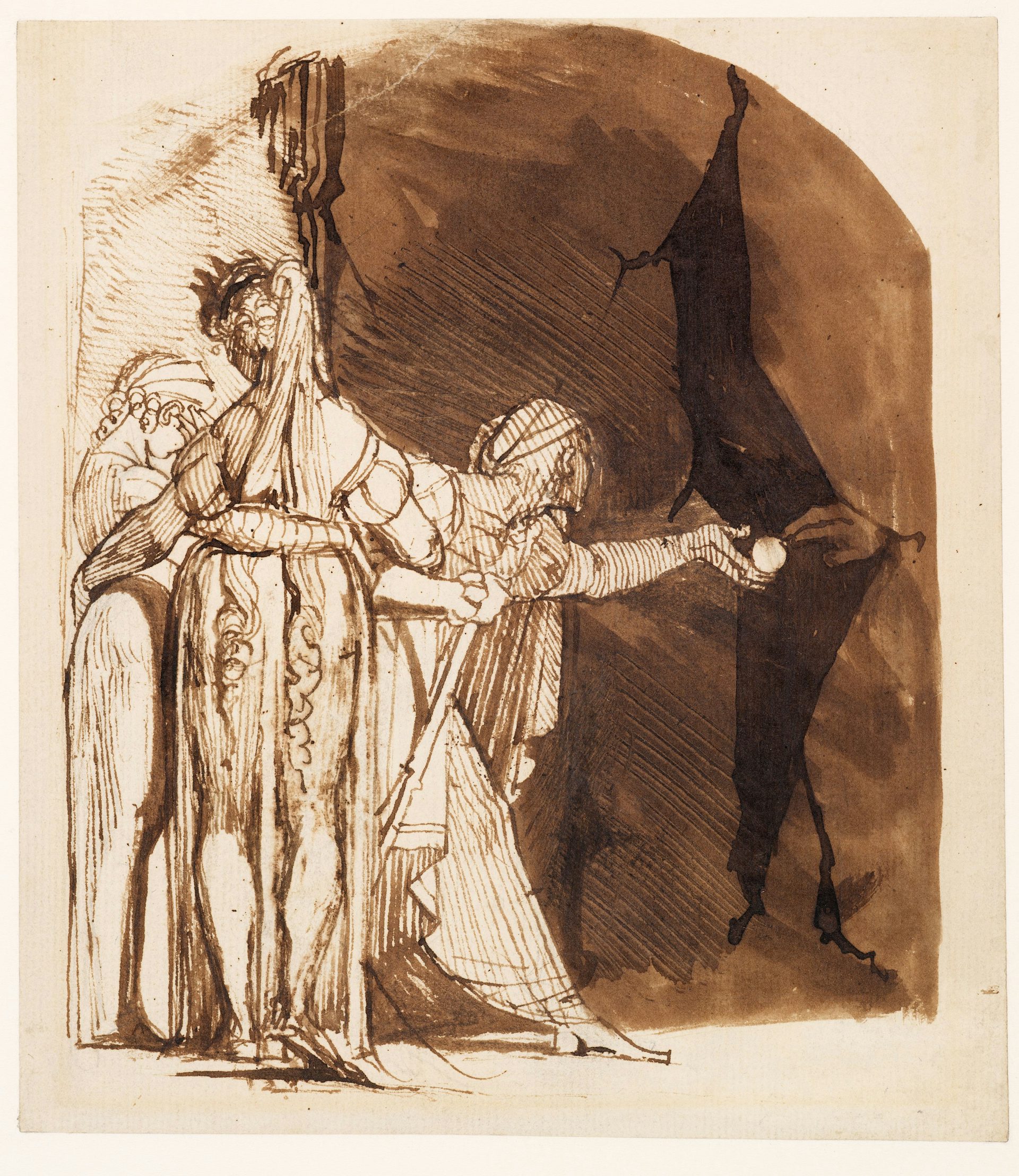 Perseus Returning the Eye to the Graeae by Henri Fuseli